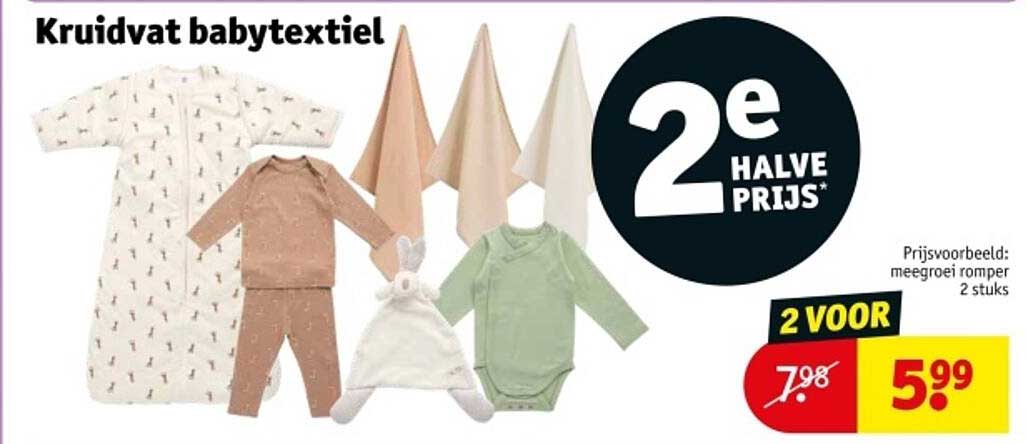 Kruidvat babytextiel