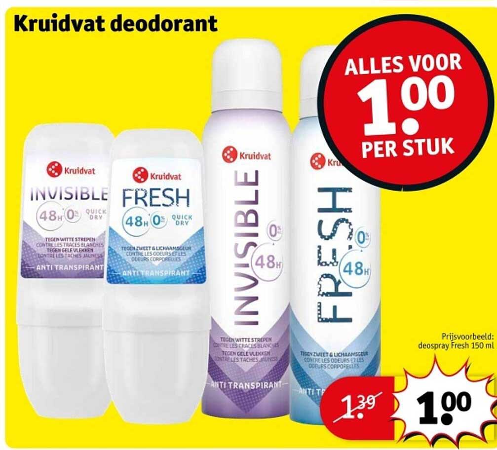 Kruidvat deodorant