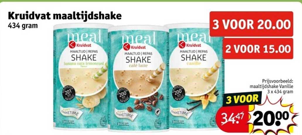 Kruidvat maaltijdshake