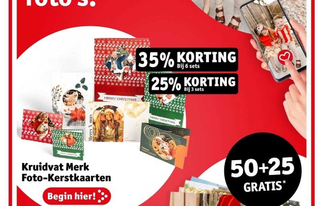 Kruidvat Merk Foto-Kerstkaarten