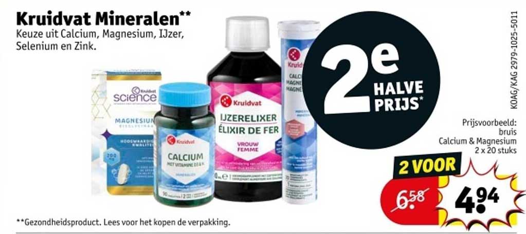 Kruidvat Mineralen
