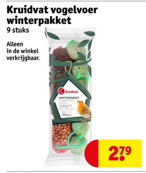 Kruidvat vogelvoer winterpakket