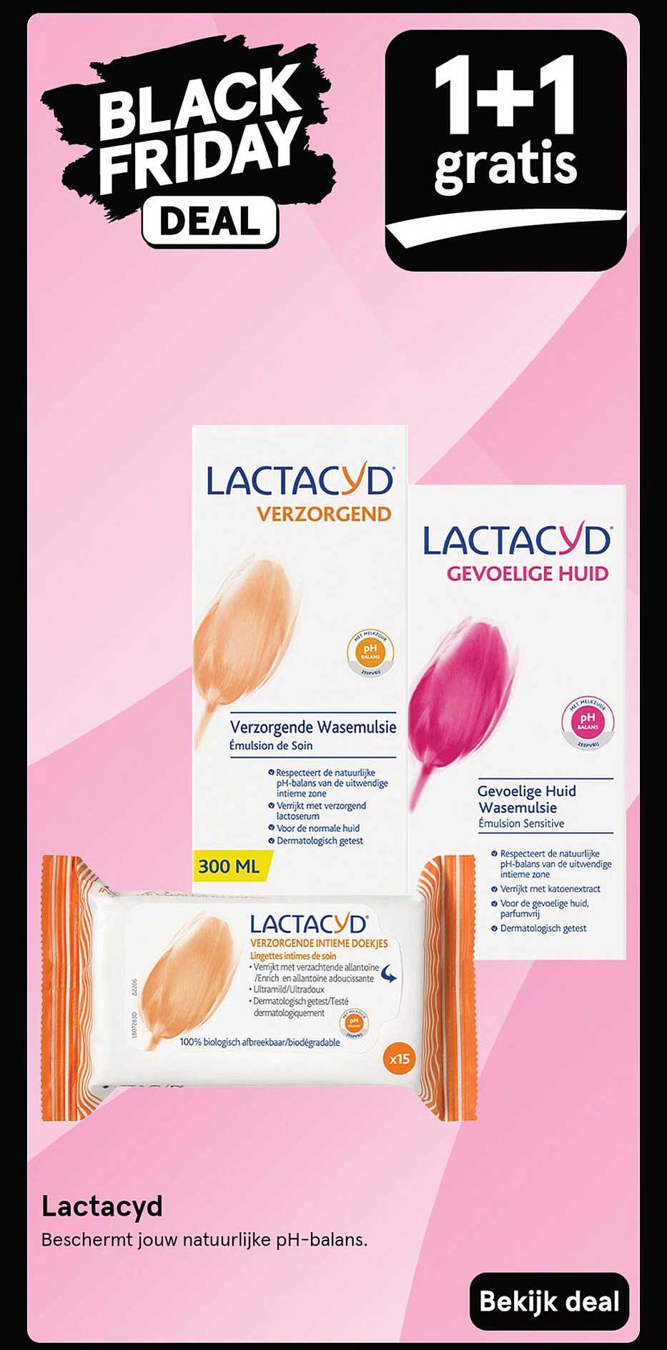 Lactacyd - 1+1 gratis