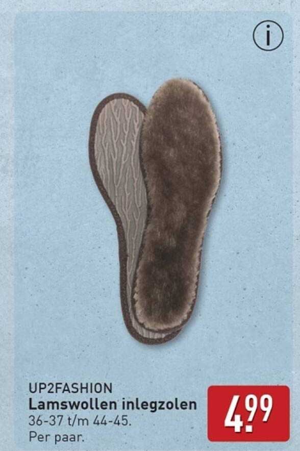 Lamswollen inlegzolen