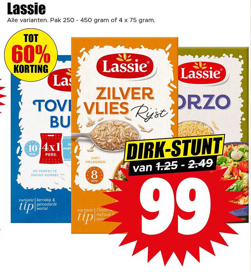 Lassie Rijst - Tot 60% korting
