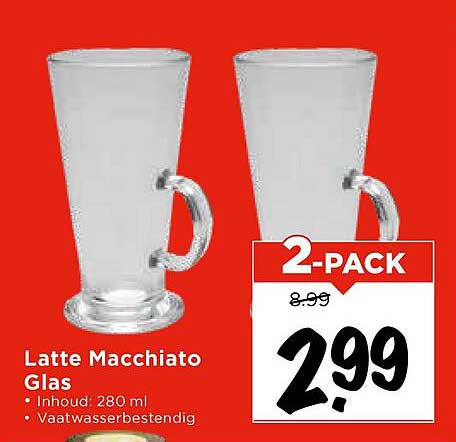Latte Macchiato Glas