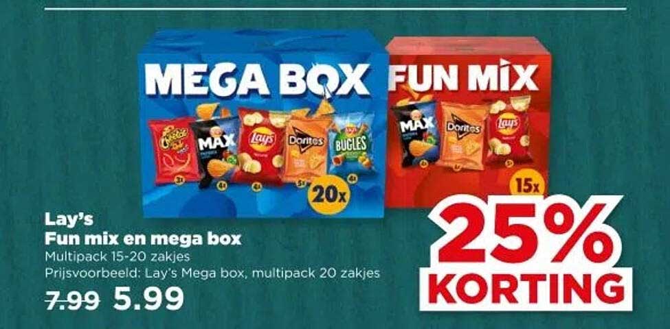 Lay's Fun mix en mega box