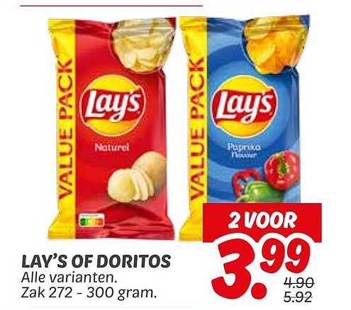LAY’S OF DORITOS