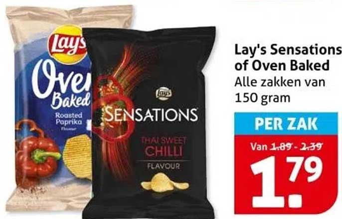 Lay's Sensations of Oven Baked