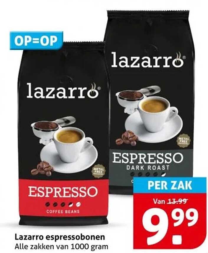 Lazarro espressobonen