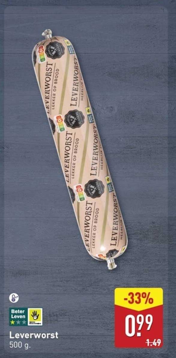 Leverworst 500 g