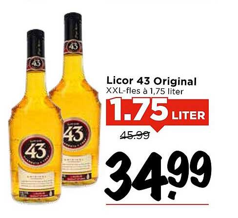 Licor 43 Original XXL-fles à 1,75 liter