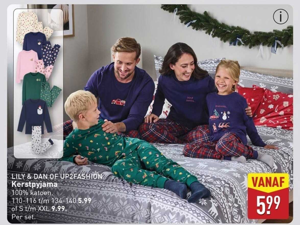 LILY & DAN OF UP2FASHION Kerstpyjama