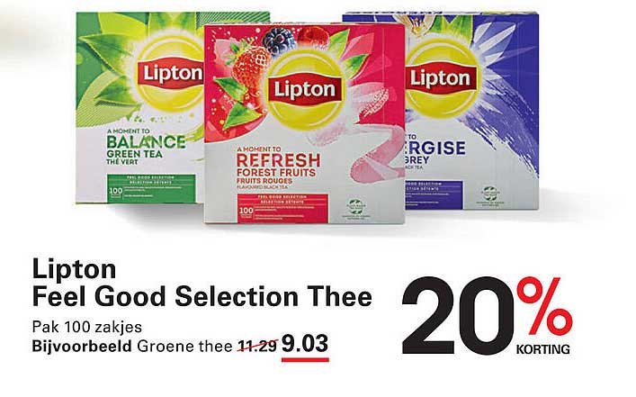 Lipton Feel Good Selection Thee