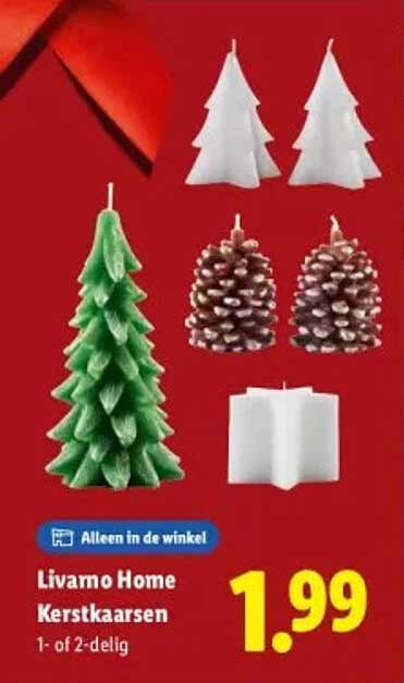 Livamo Home Kerstkaarsen