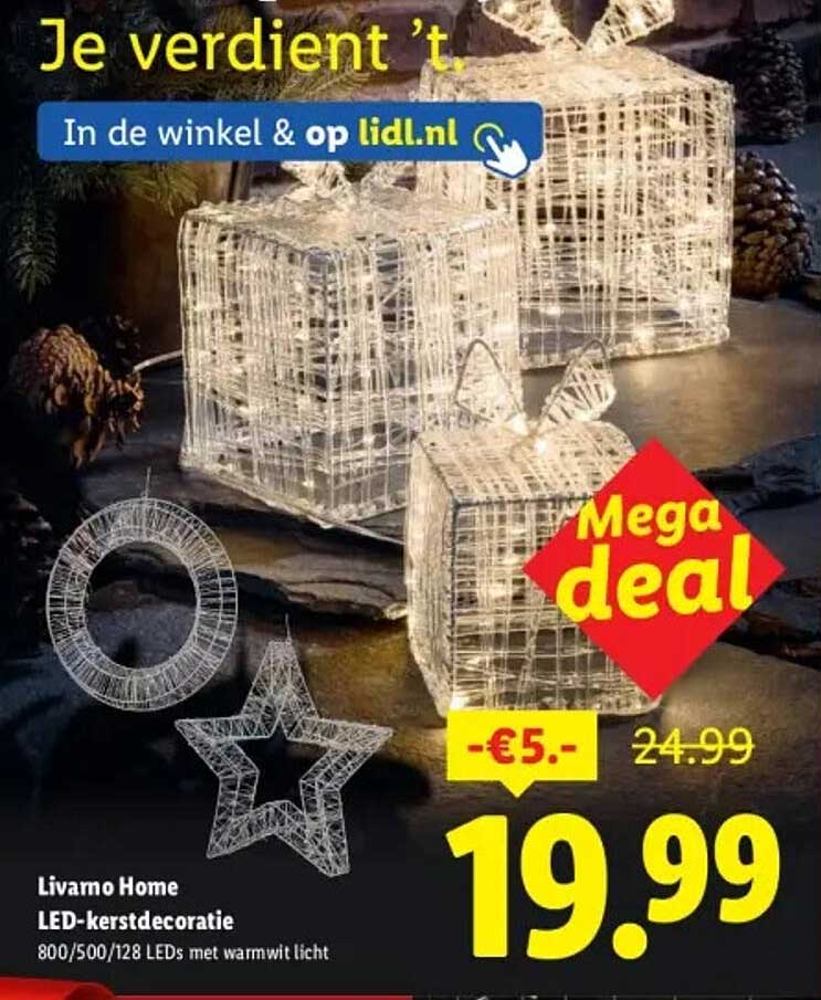 Livarmo Home LED-kerstdecoratie
