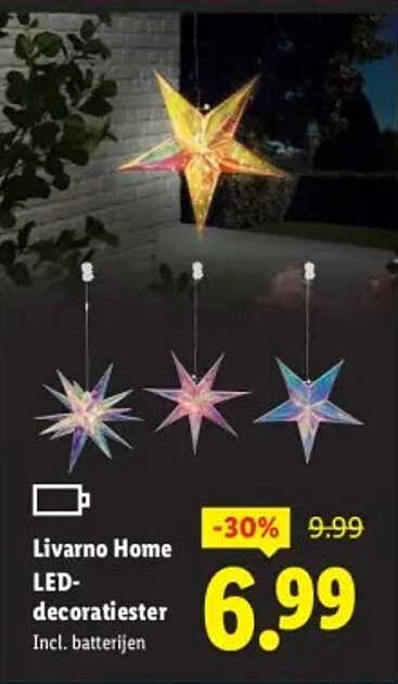 Livarno Home LED-decoratiester