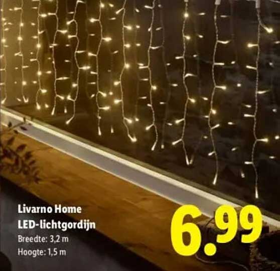 Livarno Home LED-lichtgordijn