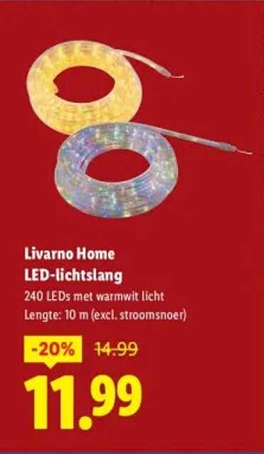 Livarno Home LED-lichtslang