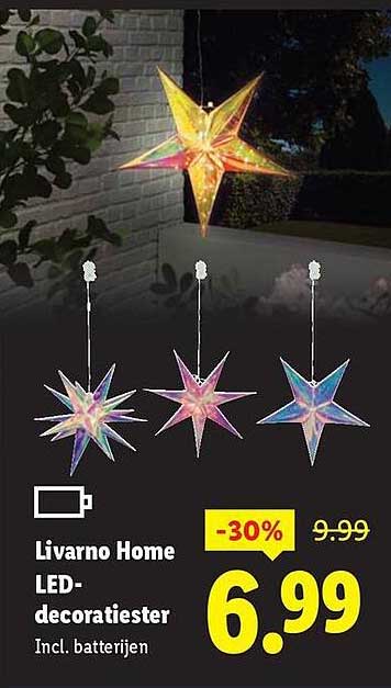 Livorno Home LED-decoratiester