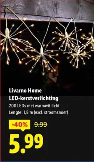 Livorno Home LED-kersverlichting