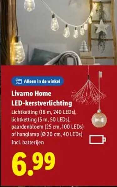 Livorno Home LED-kersverlichting