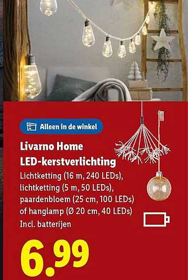Livorno Home LED-kersverlichting