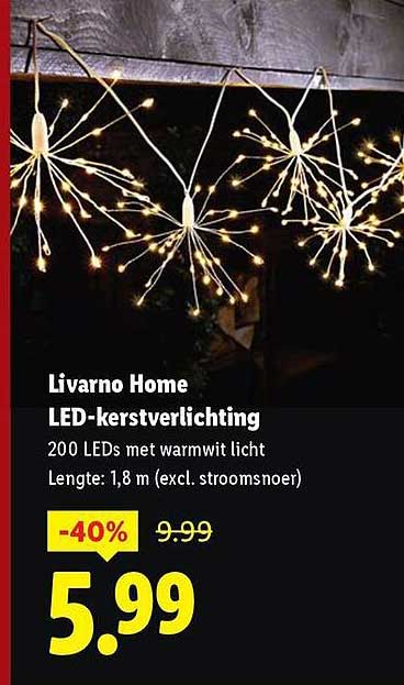 Livorno Home LED-kersverlichting