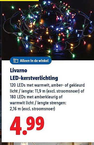 Livorno LED-kersverlichting