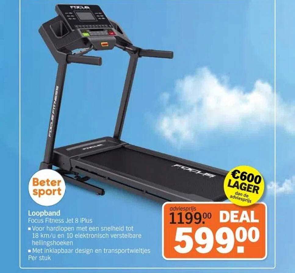 Loopband Focus Fitness Jet 8 Plus