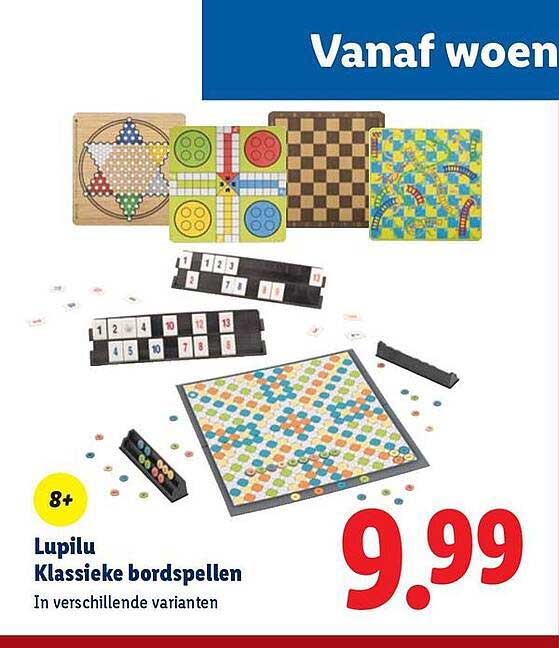 Lupilu Klassieke bordspellen