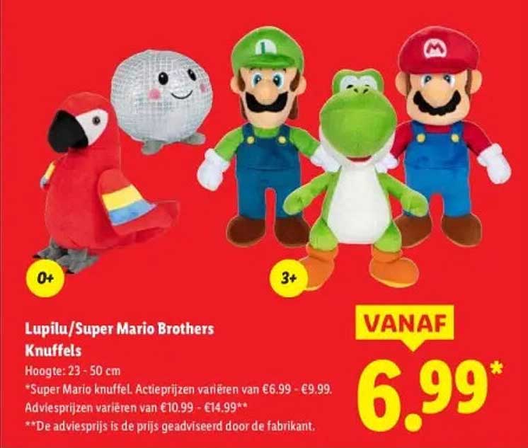 Lupilu/Super Mario Brothers Knuffels