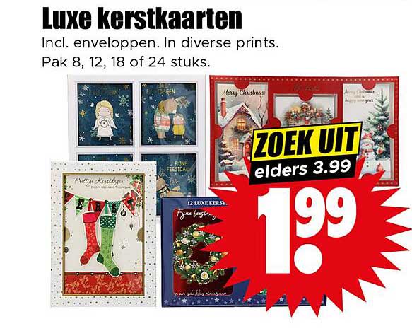 Luxe kerstkaarten
