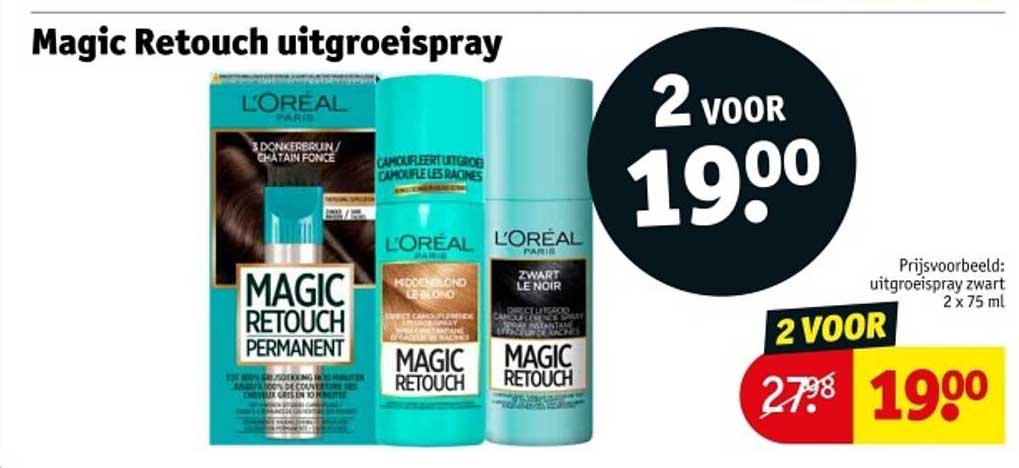 Magic Retouch uitgroeispray