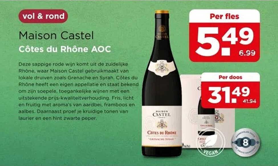 Maison Castel Côtes du Rhône AOC