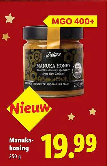 Manuka-honing