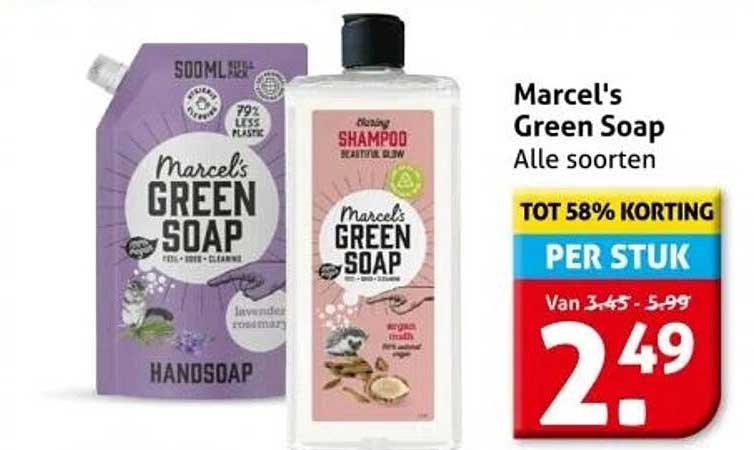 Marcel's Green Soap - Alle soorten