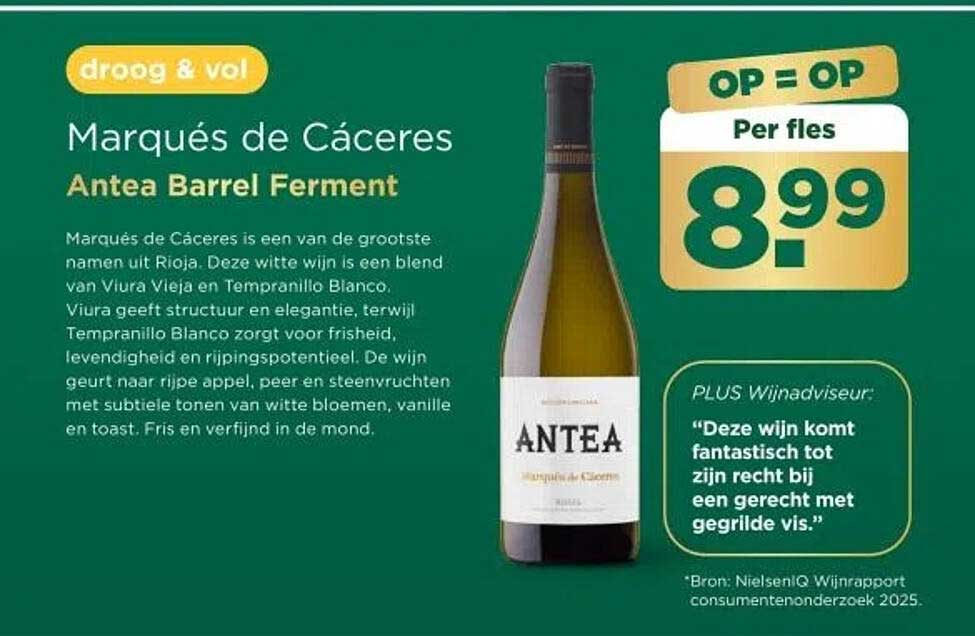 Marqués de Cáceres Antea Barrel Ferment