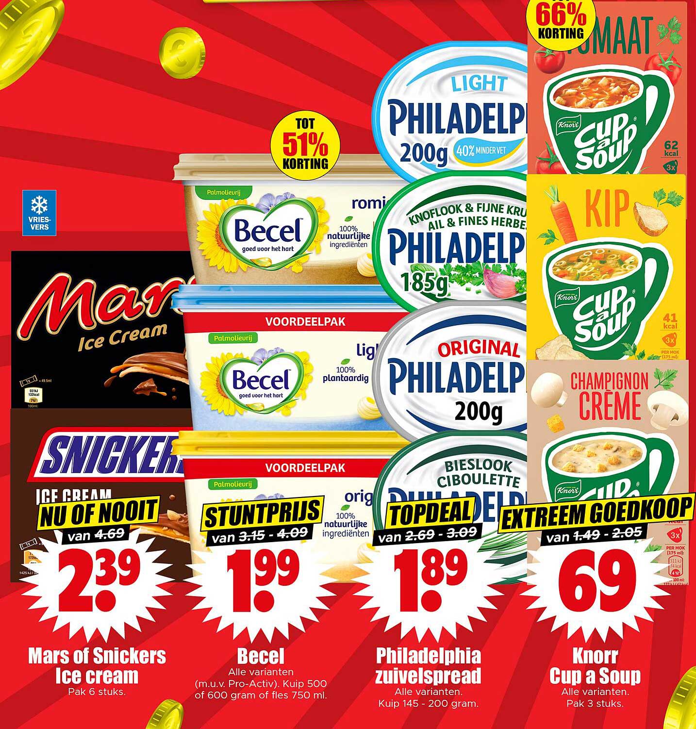 Mars of Snickers Ice cream