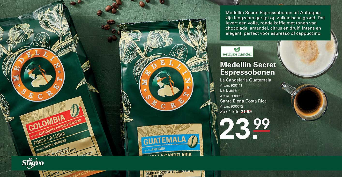 Medellin Secret Espressobonen