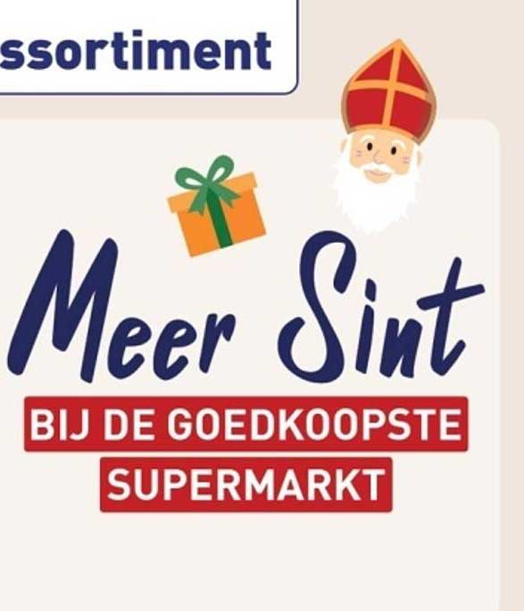 Meer Sint bij de goedkoopste supermarkt