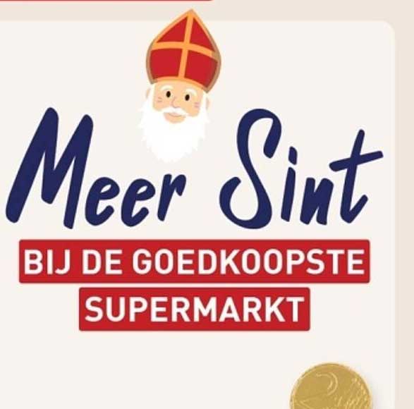 Meer Sint bij de goedkoopste supermarkt