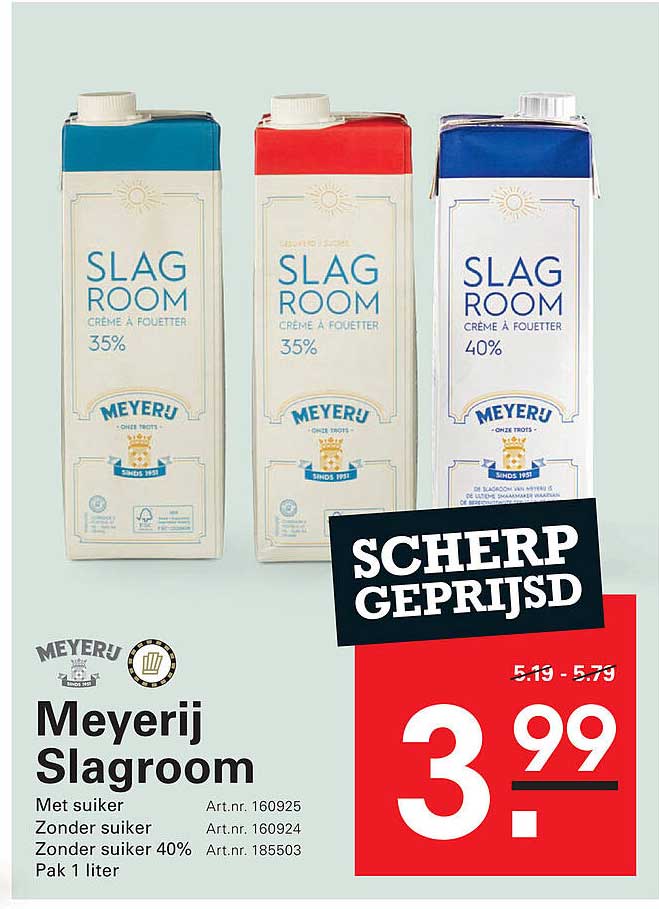 Meyerij Slagroom