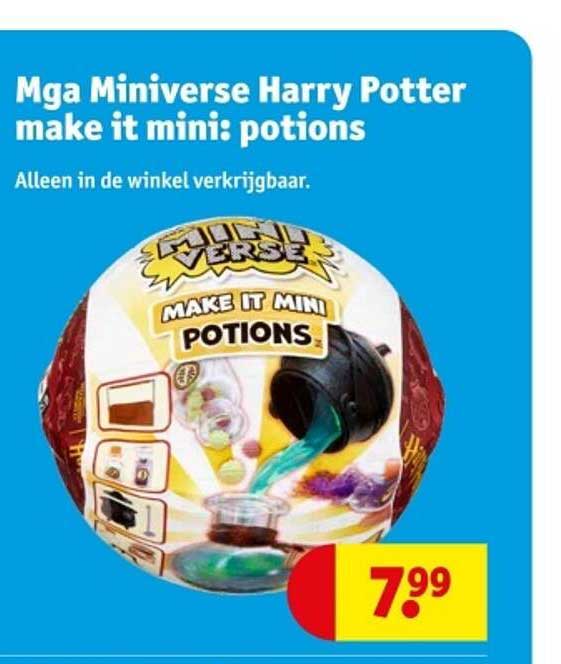 Mga Miniverse Harry Potter make it mini: potions
