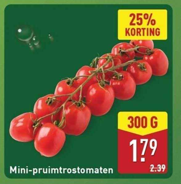 Mini-pruimtrostomaten
