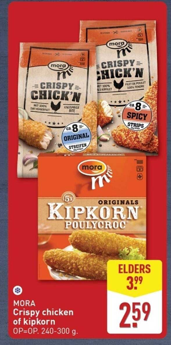 MORA Crispy chicken of kipkorn