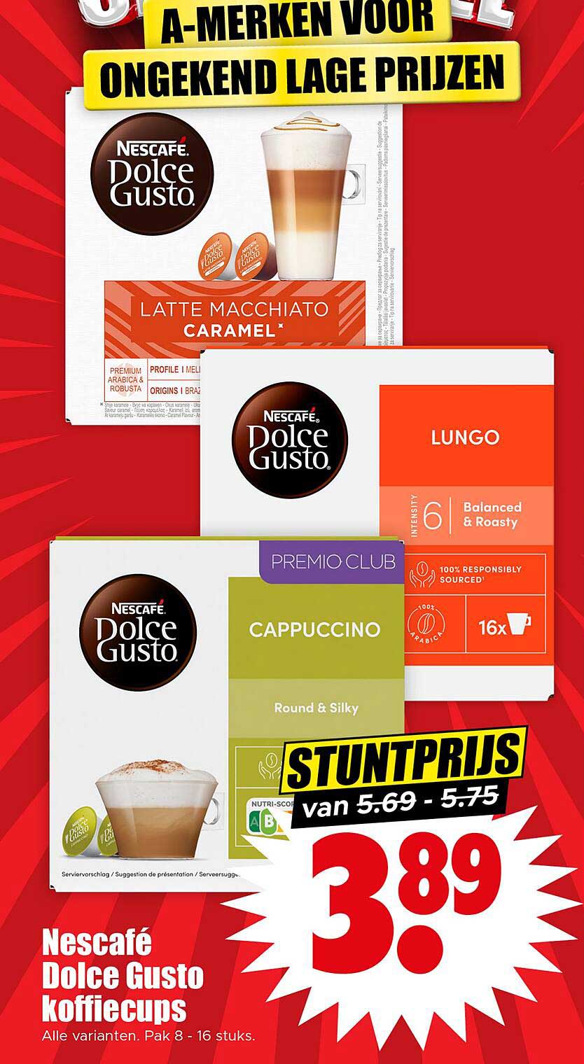 Nescafé Dolce Gusto koffiecups