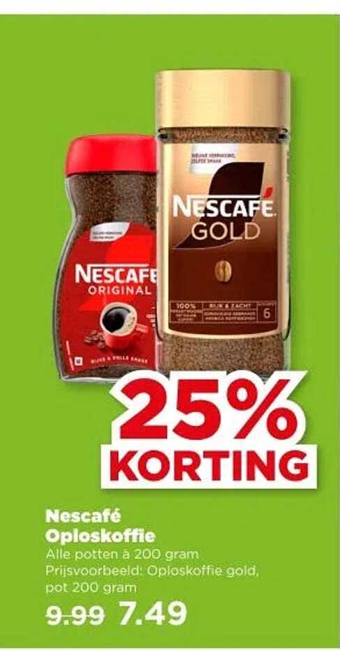 Nescafé Oploskoffie