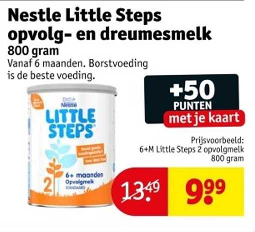 Nestlé Little Steps opvolg- en dreumesmelk 800 gram