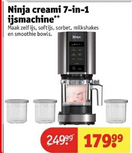 Ninja creamy 7-in-1 ijsmachine**